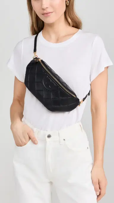 Tory Burch Fleming Soft Belt Bag Black One Size | Thumbnail 3 Tory Burch Fleming Soft Belt Bag Black One Size | Thumbnail 3