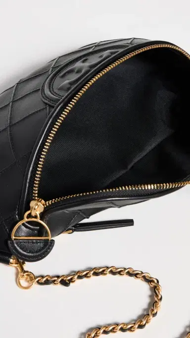 Tory Burch Fleming Soft Belt Bag Black One Size | Thumbnail 6 Tory Burch Fleming Soft Belt Bag Black One Size | Thumbnail 6