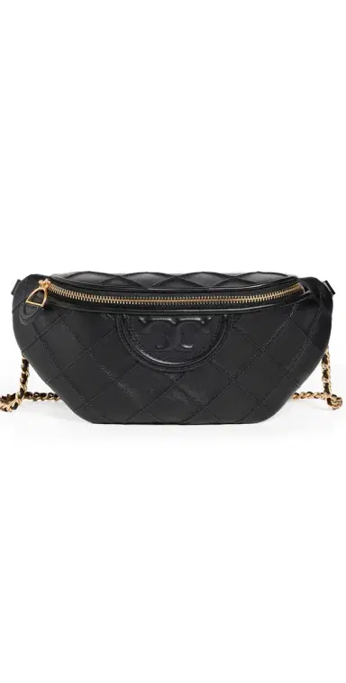 Tory Burch Fleming Soft Belt Bag Black One Size | Thumbnail 1 Tory Burch Fleming Soft Belt Bag Black One Size | Thumbnail 1