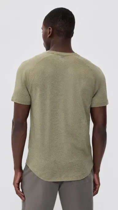 Rhone Atmosphere Tee and Green/mokey Olive Heather | Thumbnail 3 Rhone Atmosphere Tee and Green/mokey Olive Heather | Thumbnail 3