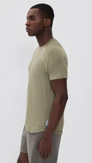 Rhone Atmosphere Tee and Green/mokey Olive Heather | Thumbnail 4 Rhone Atmosphere Tee and Green/mokey Olive Heather | Thumbnail 4