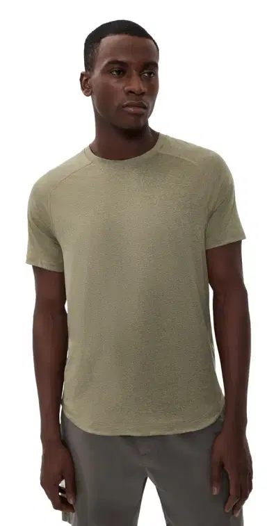 Rhone Atmosphere Tee and Green/mokey Olive Heather | Thumbnail 1 Rhone Atmosphere Tee and Green/mokey Olive Heather | Thumbnail 1