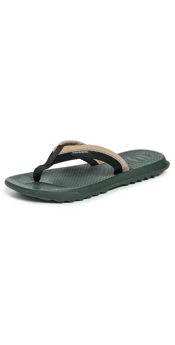 Track Plus Flip Flops Green Olive