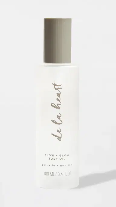 De La Heart Flow + Glow Body Oil No Color 3.4 oz/100 mL | Thumbnail 2