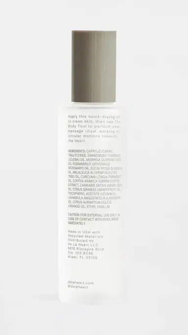 De La Heart Flow + Glow Body Oil No Color 3.4 oz/100 mL | Thumbnail 4