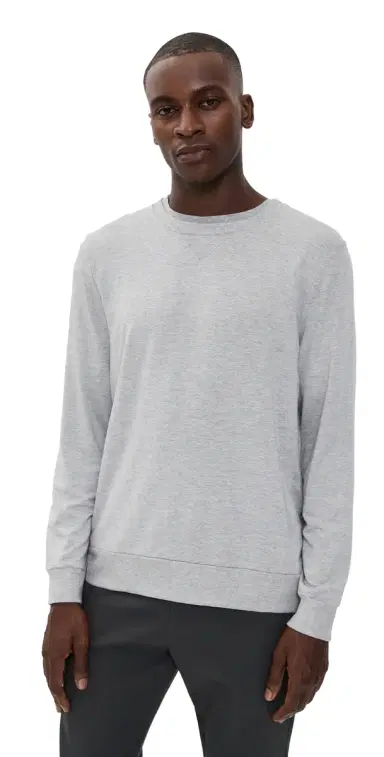 Beyond Yoga Always Beyond Pullover Crew Light Heather Gray M | Thumbnail 1 Beyond Yoga Always Beyond Pullover Crew Light Heather Gray M | Thumbnail 1