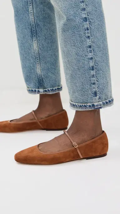 Veronica Beard Ellie Flats Caramel 7 | Thumbnail 3