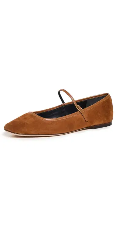 Veronica Beard Ellie Flats Caramel 7 | Thumbnail 1