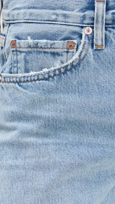 AGOLDE Parker Long Loose Fit Vintage Shorts Replica 28 | Thumbnail 6