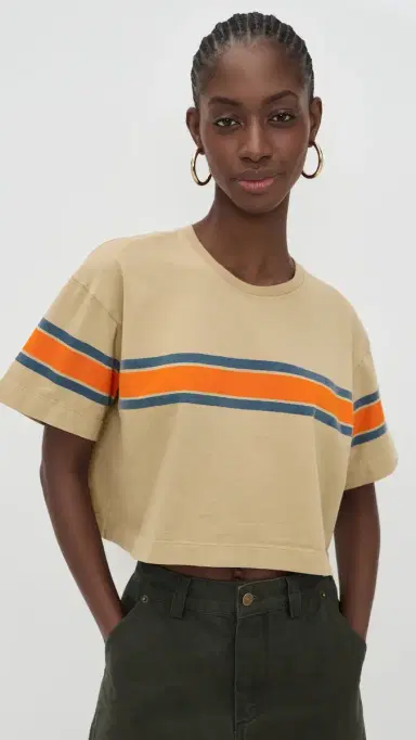 State & Lake Tee Khaki L | Thumbnail 2