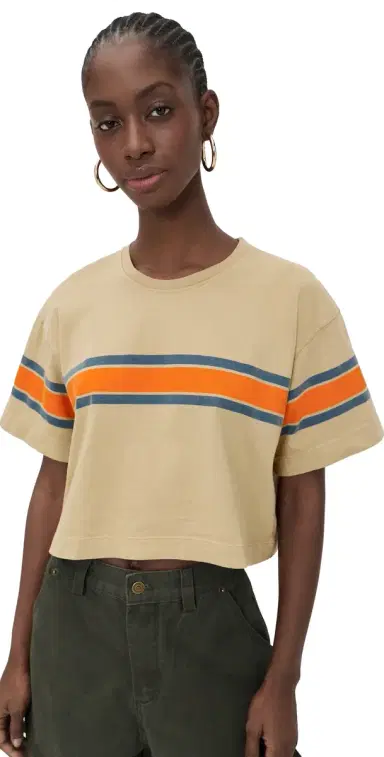 State & Lake Tee Khaki L | Thumbnail 1