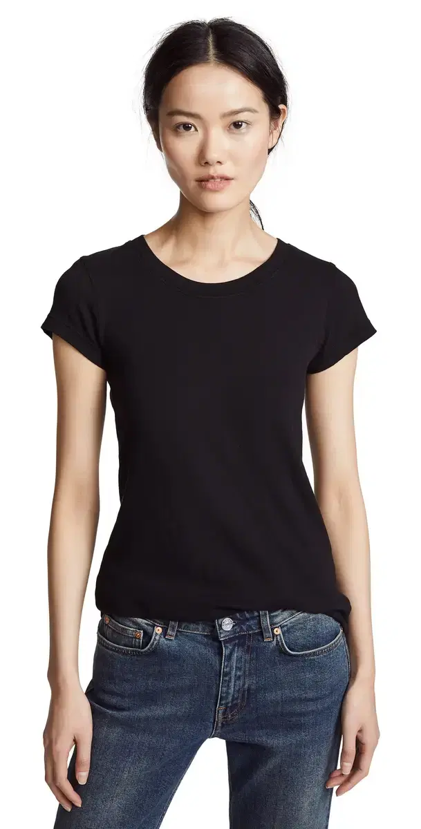 Cory Crew Neck Tee Black