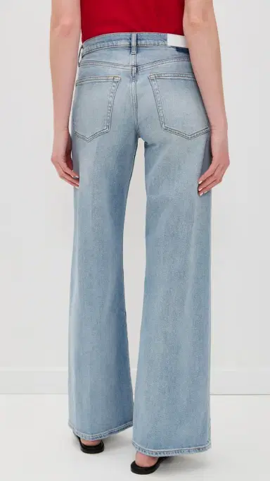 RE/DONE Mid Rise Wide Leg Jeans Mid 90s | Thumbnail 3