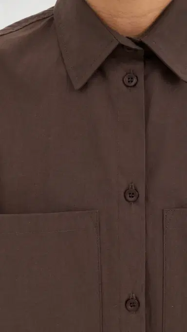 LE BOP Teddy Buttondown Brown M | Thumbnail 6