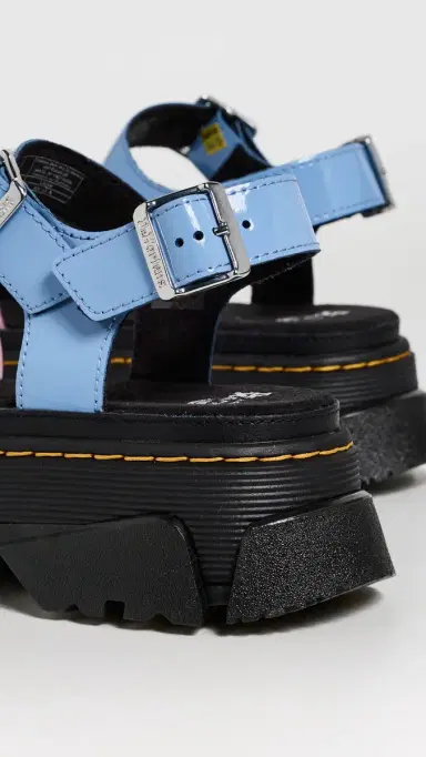 Dr. Martens Mattison Sandals Cornflower Blue Soft Patent 6 | Thumbnail 4 Dr. Martens Mattison Sandals Cornflower Blue Soft Patent 6 | Thumbnail 4