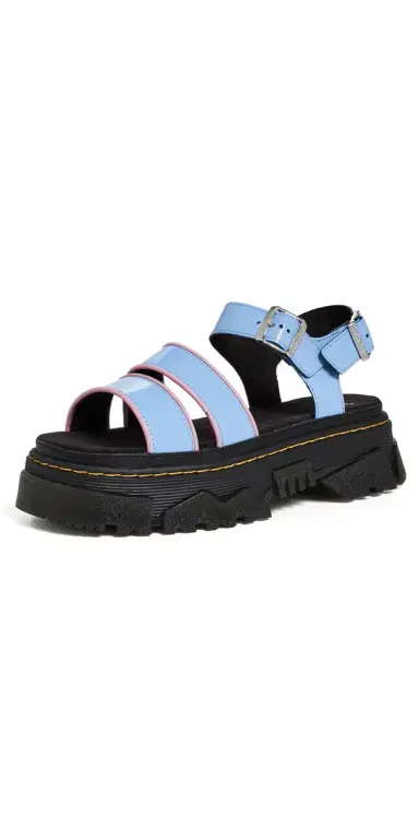 Dr. Martens Mattison Sandals Cornflower Blue Soft Patent 6 | Thumbnail 1 Dr. Martens Mattison Sandals Cornflower Blue Soft Patent 6 | Thumbnail 1