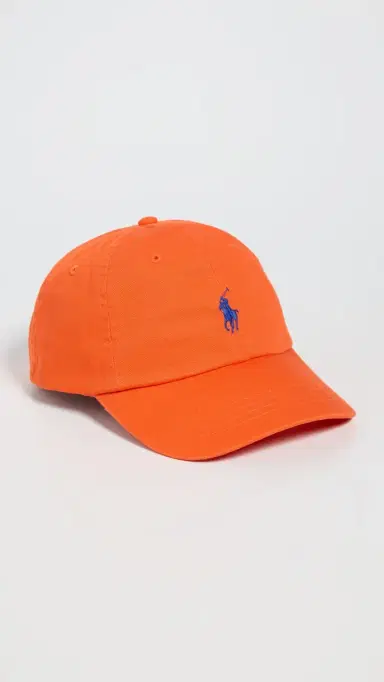 Polo Ralph Lauren Twill Classic Sport Cap Orange One Size | Thumbnail 2