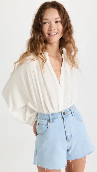 9seed Poet's Beach Blouse | Thumbnail 2