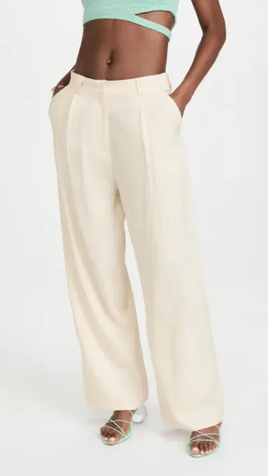 LIONESS La Quinta Pants Off White L | Thumbnail 2 LIONESS La Quinta Pants Off White L | Thumbnail 2