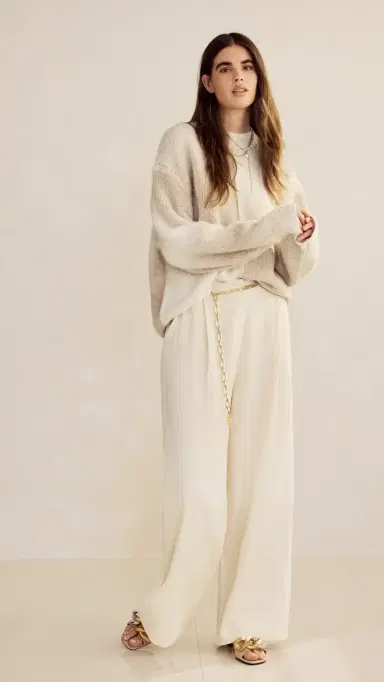 LIONESS La Quinta Pants Off White L | Thumbnail 5 LIONESS La Quinta Pants Off White L | Thumbnail 5