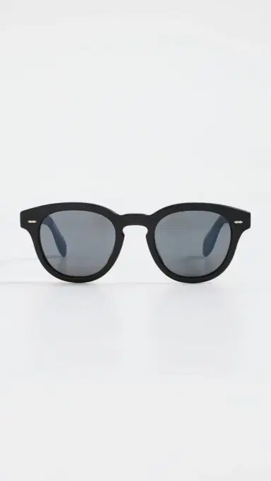Oliver Peoples Eyewear Cary Grant Sunglasses Semi-Matte Black One Size | Thumbnail 2
