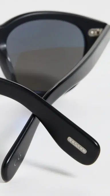 Oliver Peoples Eyewear Cary Grant Sunglasses Semi-Matte Black One Size | Thumbnail 6