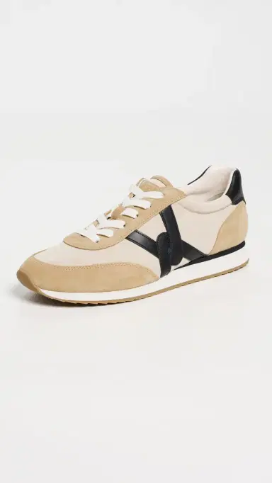 Veronica Beard Penrose Sneakers Black/Desert | Thumbnail 2 Veronica Beard Penrose Sneakers Black/Desert | Thumbnail 2