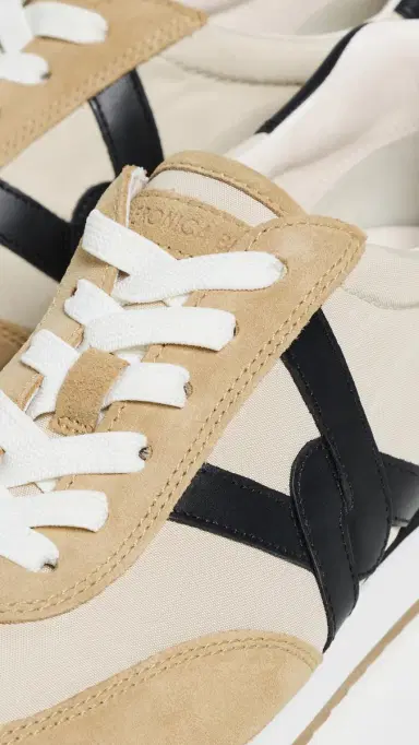 Veronica Beard Penrose Sneakers Black/Desert | Thumbnail 5 Veronica Beard Penrose Sneakers Black/Desert | Thumbnail 5