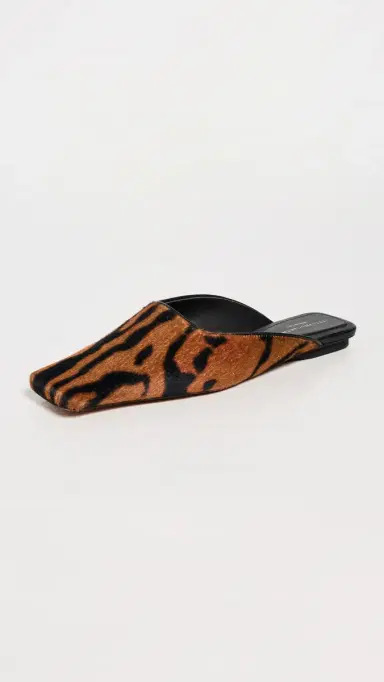 Stella McCartney Ocelot Backless Velvet Mules Ocelot | Thumbnail 2