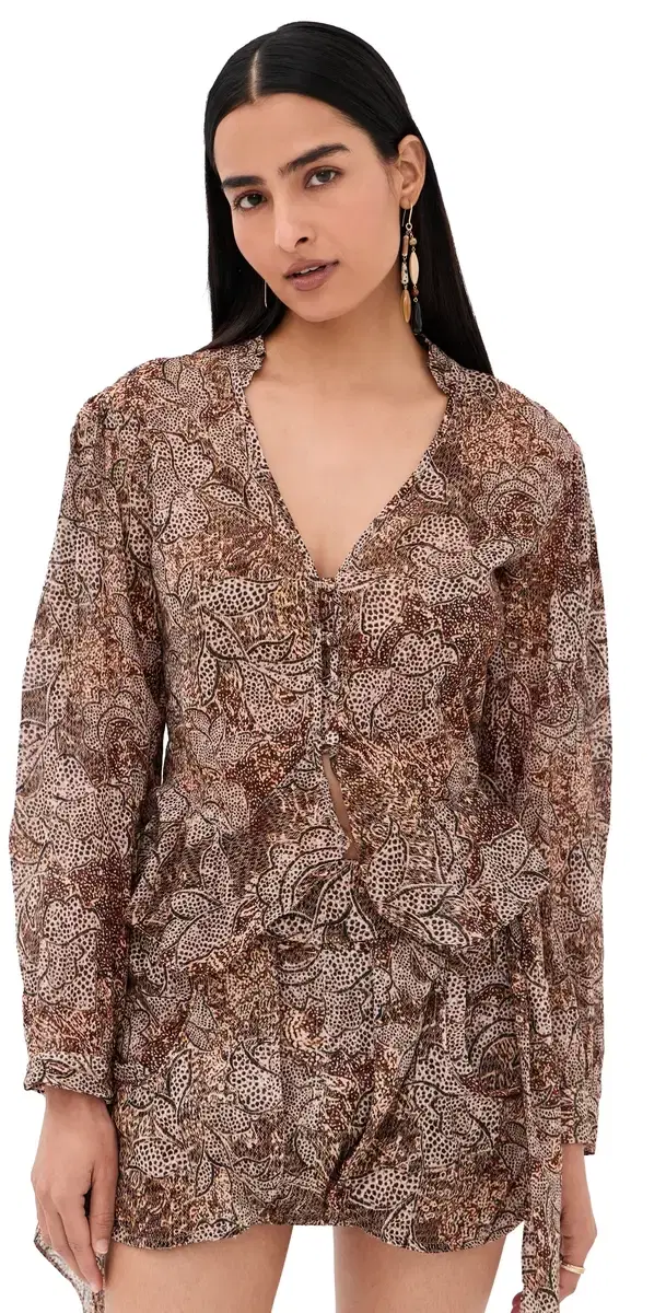 Isabel Marant Celeny Top Ochre