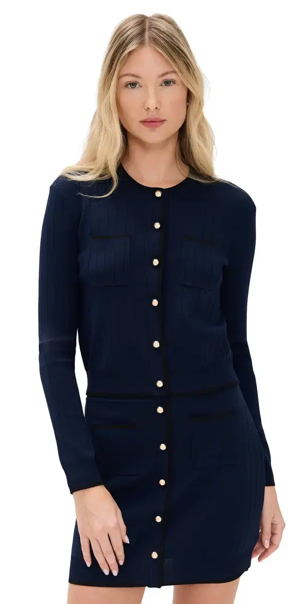 LE BOP Diana Cardigan Navy