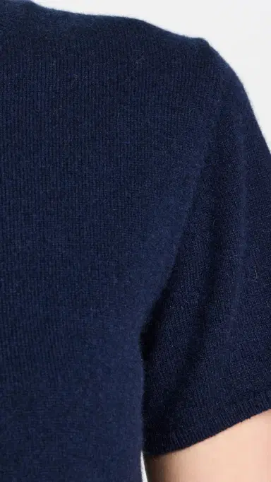 Sablyn Charleston Cashmere Short Sleeve Sweater Midnight Navy | Thumbnail 6 Sablyn Charleston Cashmere Short Sleeve Sweater Midnight Navy | Thumbnail 6