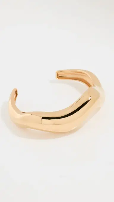 AGMES Large Astrid Cuff Gold Vermeil | Thumbnail 2