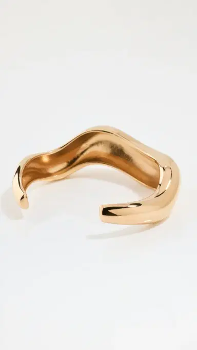 AGMES Large Astrid Cuff Gold Vermeil | Thumbnail 4