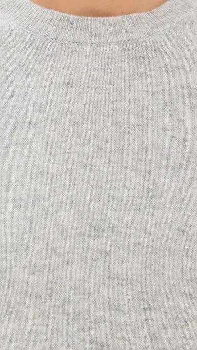 Sablyn Charleston Cashmere Short Sleeve Sweater Foggy | Thumbnail 6