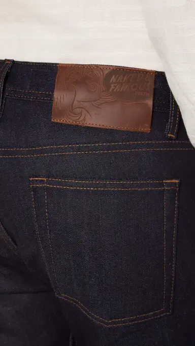 Naked & Famous Denim Weird Guy - Nightshade Stretch Selvedge Jeans Nightshade 32 | Thumbnail 5