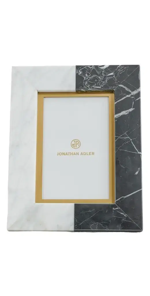 Jonathan Adler Canaan Frame 4x6 Orange One Size