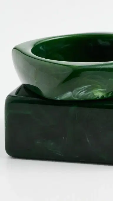 Shashi Jacques Verde Bangle Set Verde One Size | Thumbnail 4