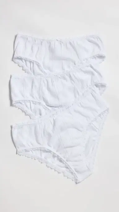 COUCOU The Cozy Brief 3 Pack White | Thumbnail 2