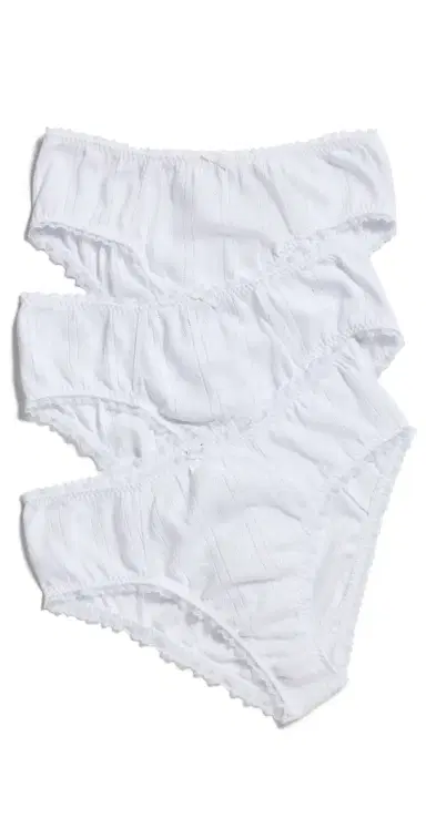 COUCOU The Cozy Brief 3 Pack White | Thumbnail 1