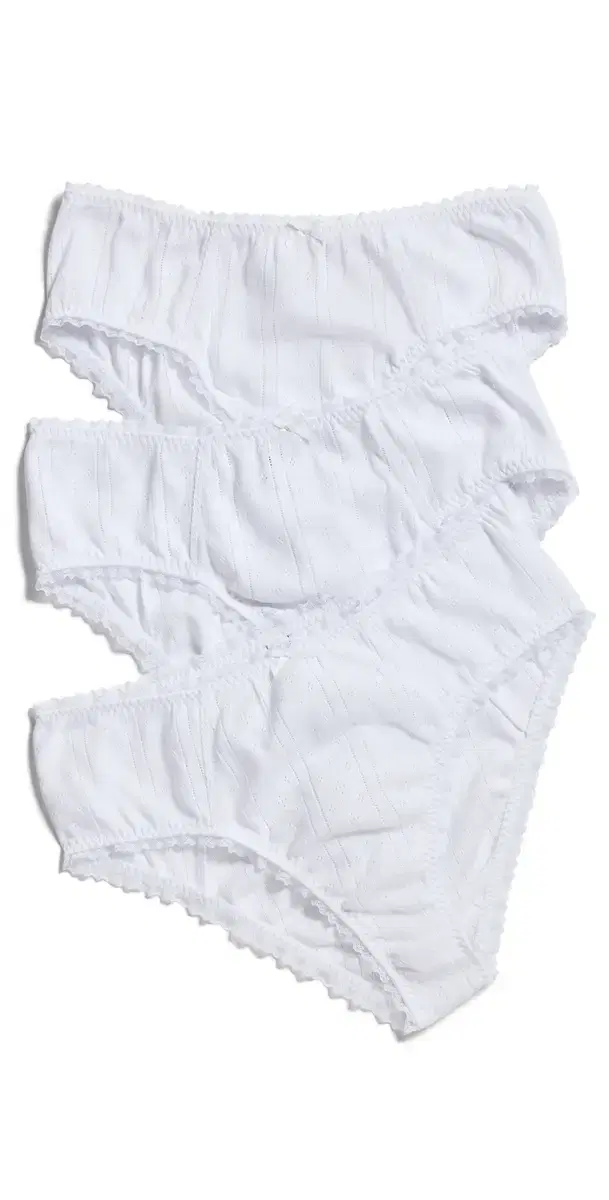 The Cozy Brief 3 Pack White