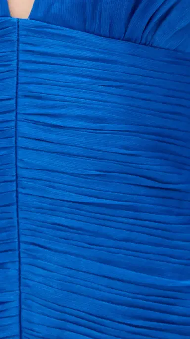 AMUR Lirielle Halter Dress Cobalt | Thumbnail 6 AMUR Lirielle Halter Dress Cobalt | Thumbnail 6