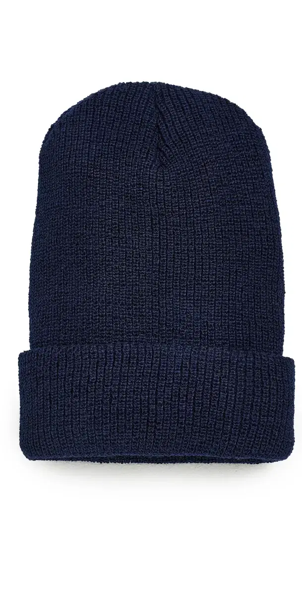 Wool Beanie Navy One Size