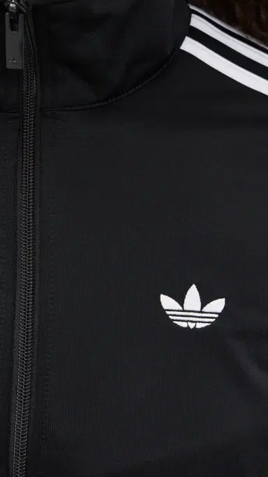 Adidas Firebird Classic Track Jacket Black/White | Thumbnail 6