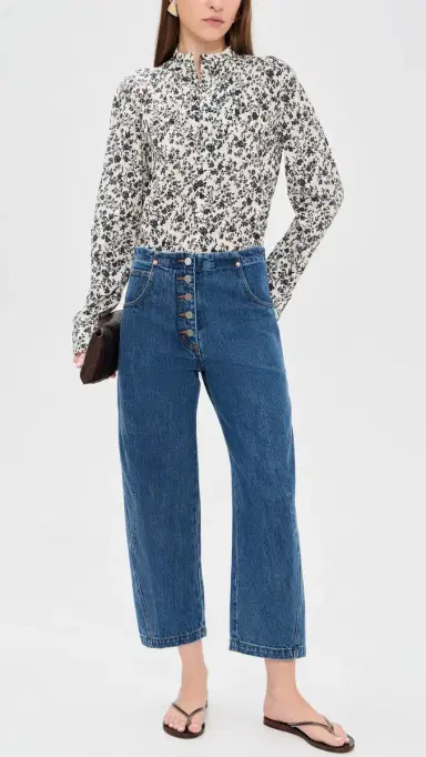 Rachel Comey Elkin Pants Cool Indigo | Thumbnail 5