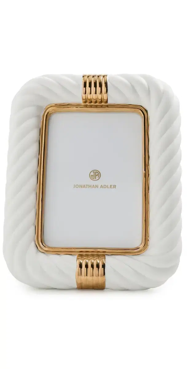 Jonathan Adler Geneva Frame 5x7 White One Size