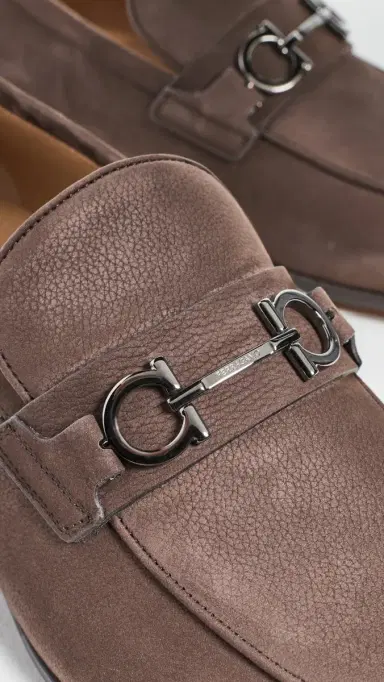 Ferragamo Balty Nubuck Loafers | Thumbnail 5 Ferragamo Balty Nubuck Loafers | Thumbnail 5