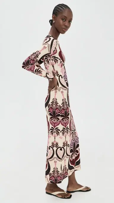 Cara Cara Danae Dress Palm Pavillion | Thumbnail 4 Cara Cara Danae Dress Palm Pavillion | Thumbnail 4