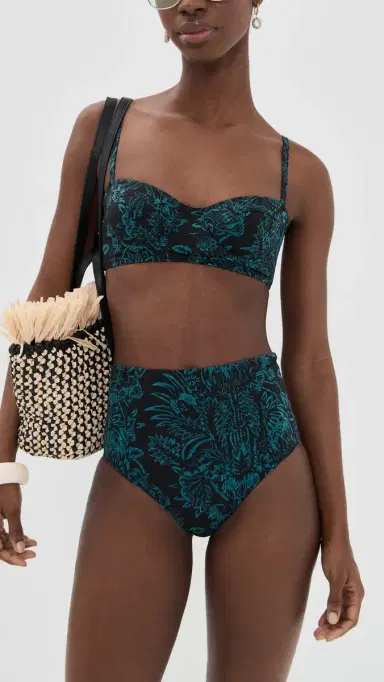 Ulla Johnson Zahara Bikini Bottoms Eclipse Flora | Thumbnail 4