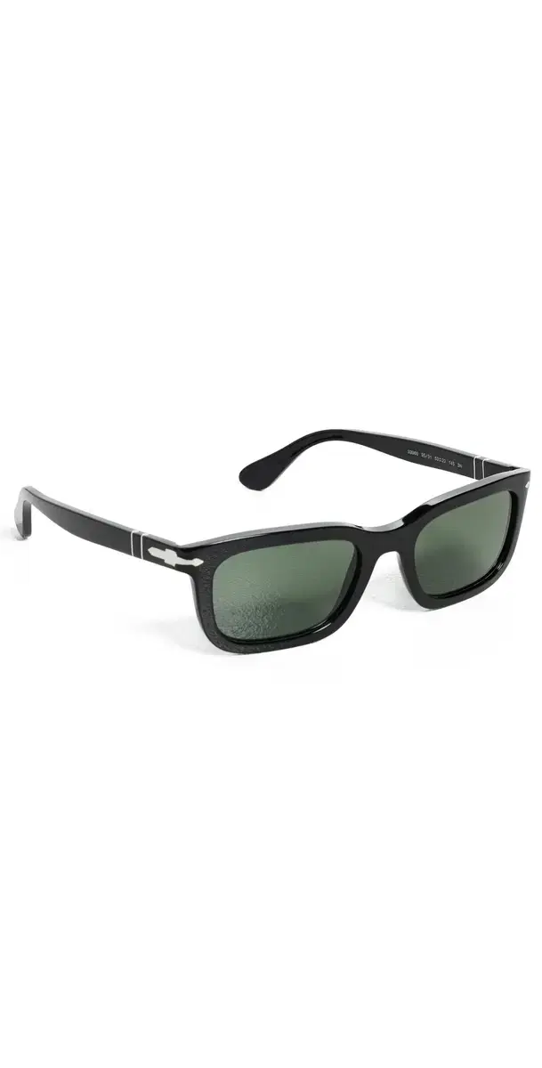 0PO3396S Sunglasses Black/Green One Size